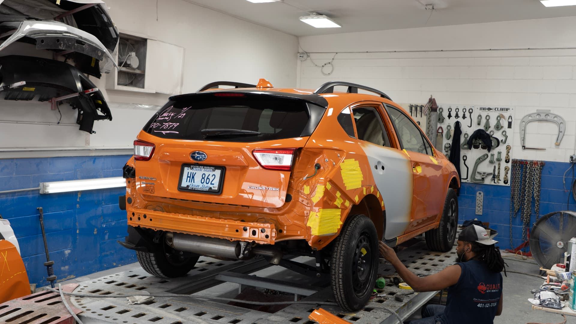 Frame Straightening at Chalkstone Auto Body in Providence RI