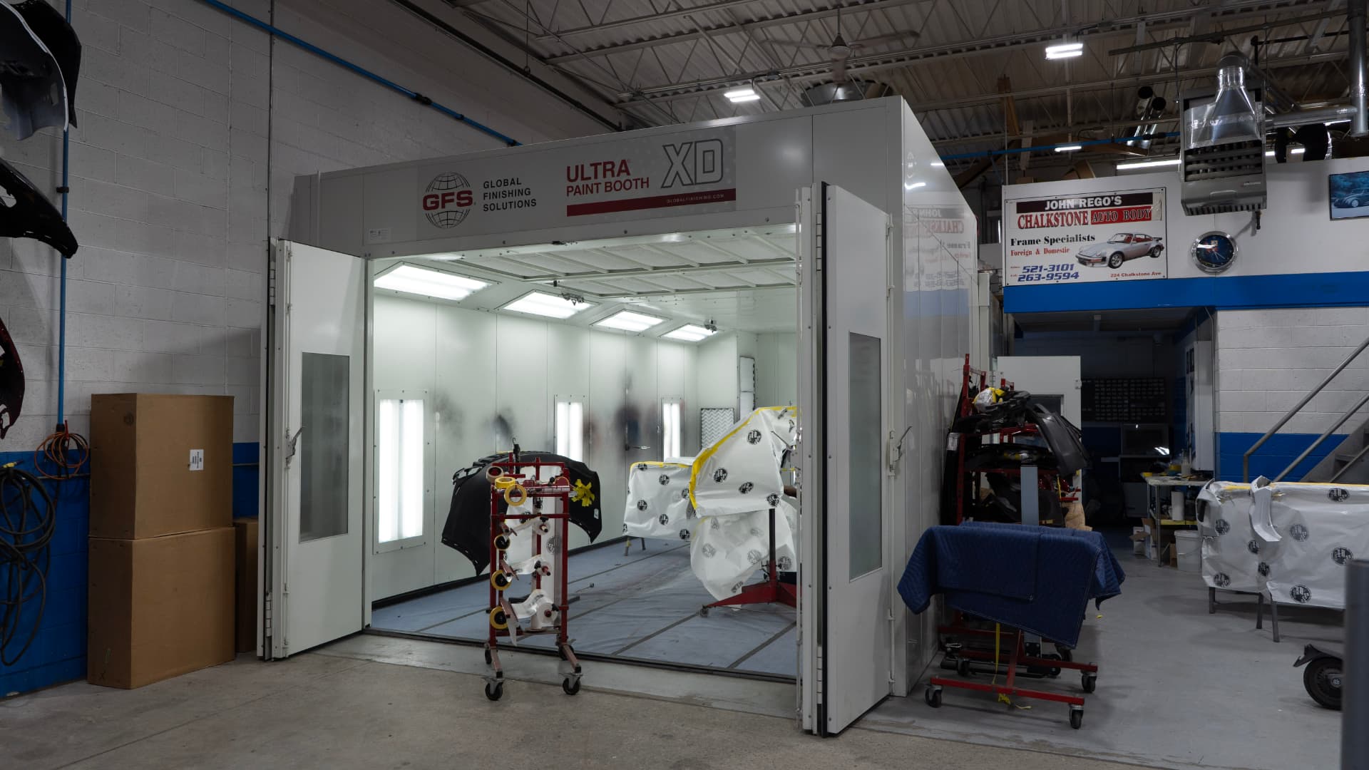 Auto Painting at Chalkstone Auto Body in Providence RI
